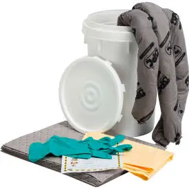 Brady Spc® Ska-Bkt Allwik® Universal Spill Kit, Universal, 6-1/2 Gallon Bucket 1