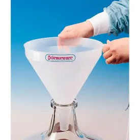 Bel-Art H14712-0350 Polypropylene 14.1 Liter Drum And Carboy Funnel, 1/Pk 1
