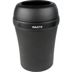 Busch Systems Infinite Elite Trash Can, 37.5 Gallon, Black 1