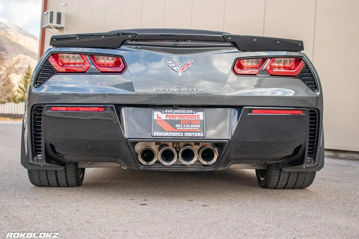 Chevrolet Corvette C7 2014-2019 Splash Guards 6