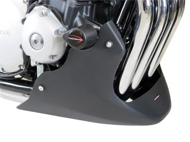 Fits Honda Cb1100 Ex 17-2021 Abs Plastic Belly Pan Gloss Black Finish By Powerbronze 1