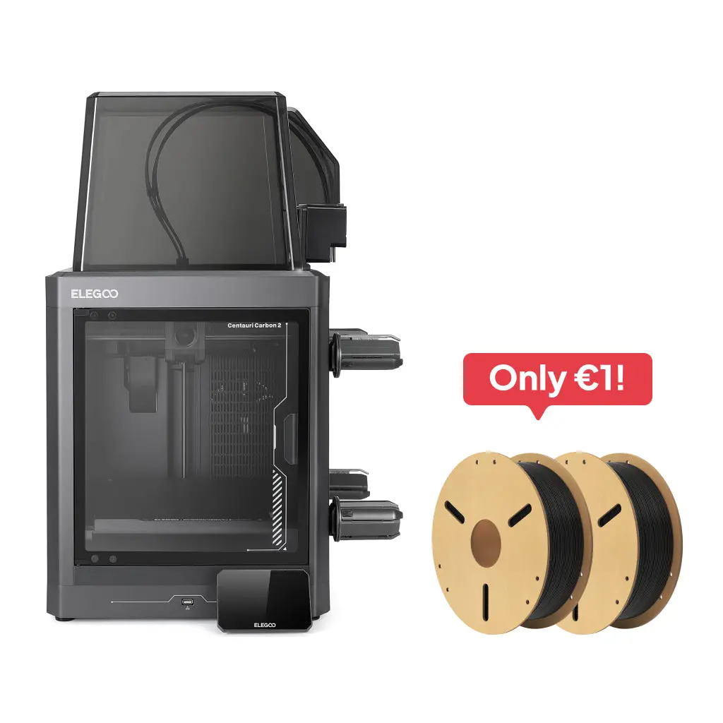 Centauri Carbon 2 Combo: Get 2 Kg Filaments For Just €1 1