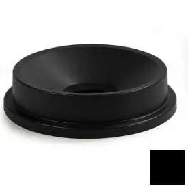 Carlisle Bronco Funnel Lid For 32 Gallon, Black - 34103503 Minimum Of 4 1