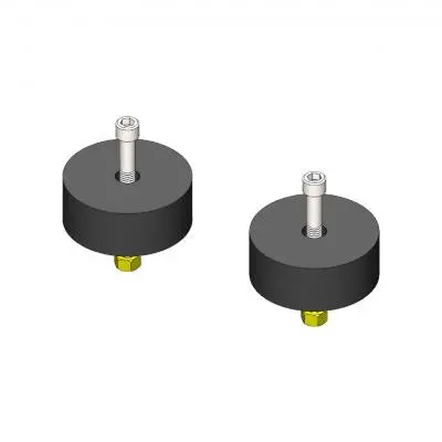 Jeep Wrangler 1.25" Tall Front Bump Stops 2007-2020+, Jk/Jl/Jt/Tj/Lj Cor-1409101 1