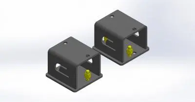Jeep Wrangler Rear Bump Stops 2018+, Jl Cor-1409200 1