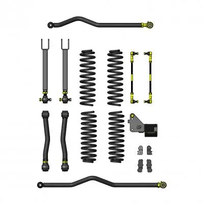 Jeep Wrangler 2.5" Ride Right+ Lift Kit 2007-2018, Jk 2 Door Cor-2908002 1