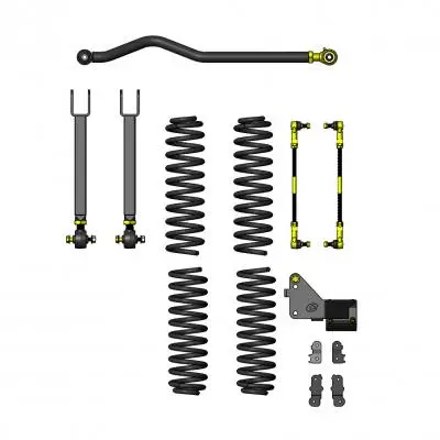 Jeep Wrangler 2.5" Ride Right+ Lift Kit 2007-2018, Jk 4 Door Cor-2908004 1