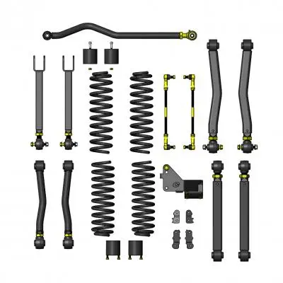 Jeep Wrangler 3.5" Overland+ Lift Kit 2007-2018, Jk Cor-3008030 1