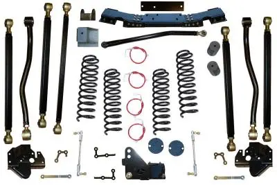 Jeep Wrangler 4.5" Pro Series 3 Link Long Arm Lift Kit 2007-2018, Jk Cor-3608250 1