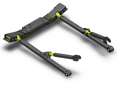 Jeep Wrangler Front Long Arm Upgrade Kit 2007-2018, Jk Cor-4808122 1