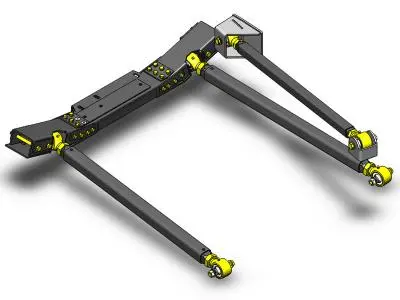 Jeep Wrangler Pro Series 3 Link Front Long Arm Upgrade Kit 2007-2018, Jk Cor-4808412 1