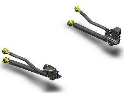Jeep Wrangler Pro Series Rear Long Arm Upgrade Kit 2007-2018, Jk Cor-4808420 1