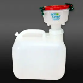Eco Funnel® Ef-4-63B-Sys 4" Eco Funnel System, 2.5 Gal Carboy, Red Lid 1