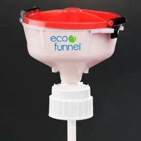 Eco Funnel® Ef-8-83B 8" Eco Funnel With 83Mm Cap Adapter, Red Lid 1