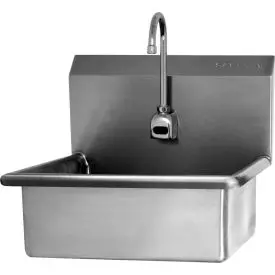 Sani-Lav® 504B Wall Mount Sink With Battery Powered Sensor 1