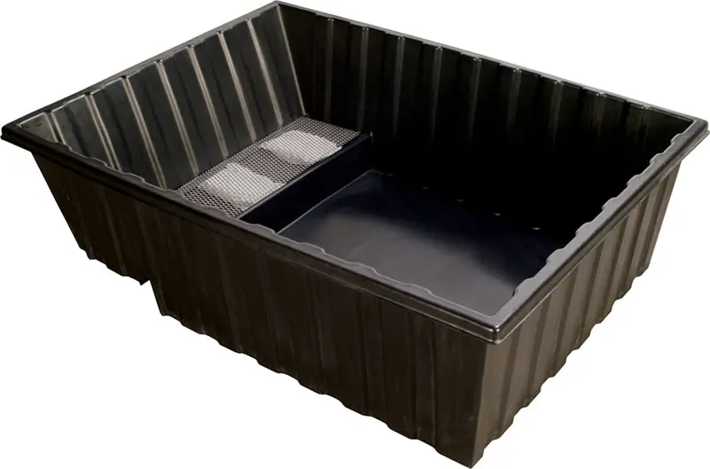 Secondary Containment Vessel, Poly - 265 Gallon Capacity, Built-In Drip Tray 1