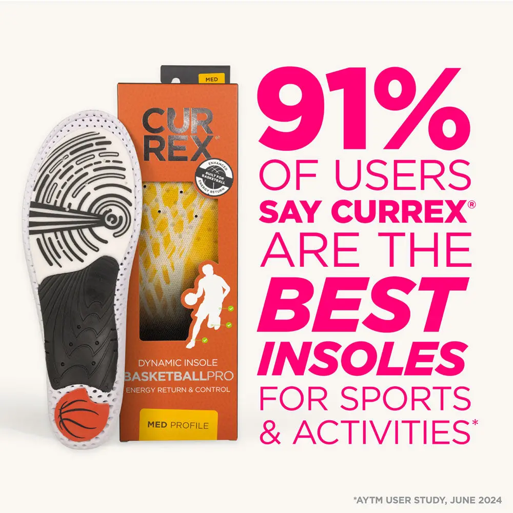 Currex® Basketballpro™ Insoles | Engineered Stability For Cuts, Jumps & Landings 3