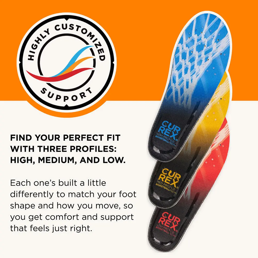 Currex® Basketballpro™ Insoles | Engineered Stability For Cuts, Jumps & Landings 5