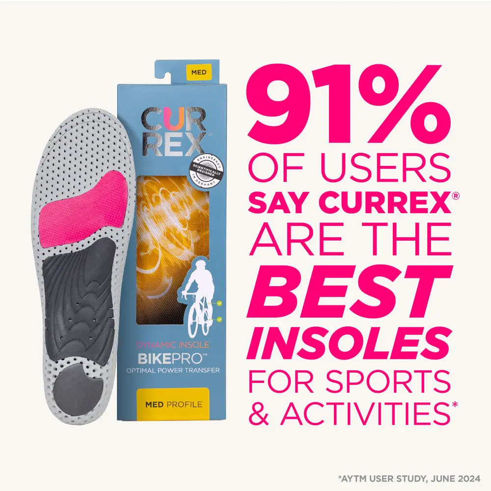 Currex® Bikepro™ Insoles | Engineered For Power, Comfort & Control In Cycling 3