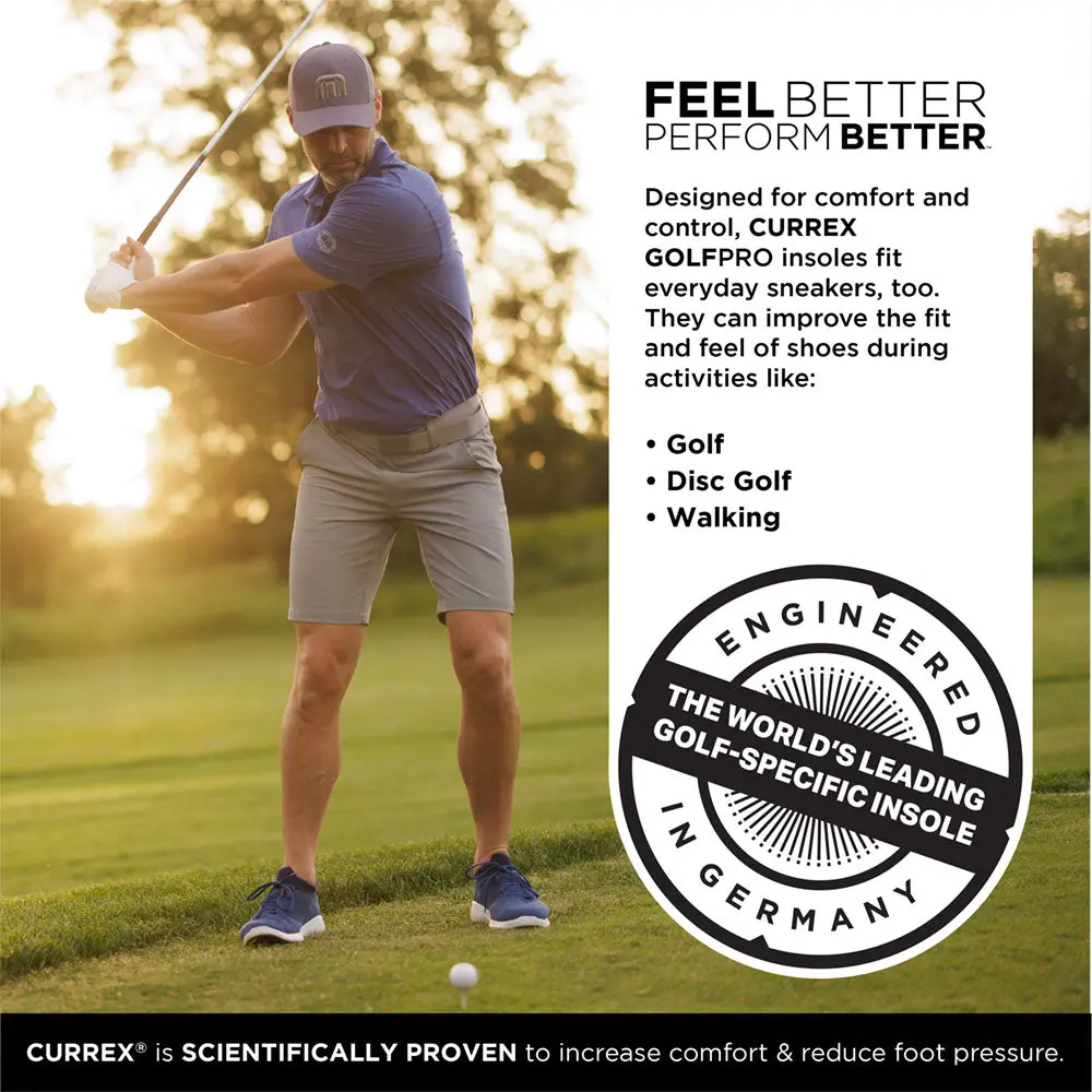 Currex® Golfpro™ Insoles | Dynamic Insoles For Golf Shoes 6