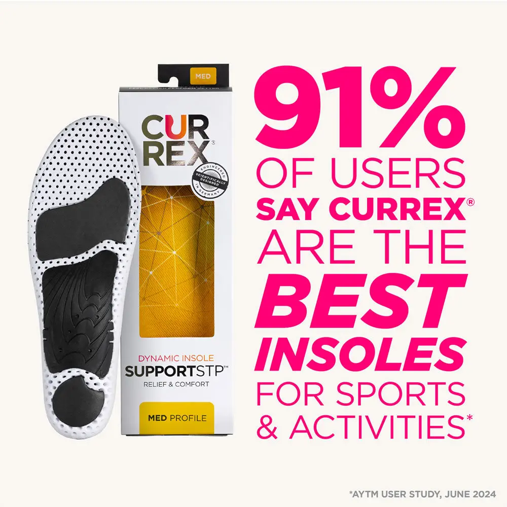 Currex® Supportstp™ Insoles | Stability, Support & Comfort Insoles For Walking Shoes 3
