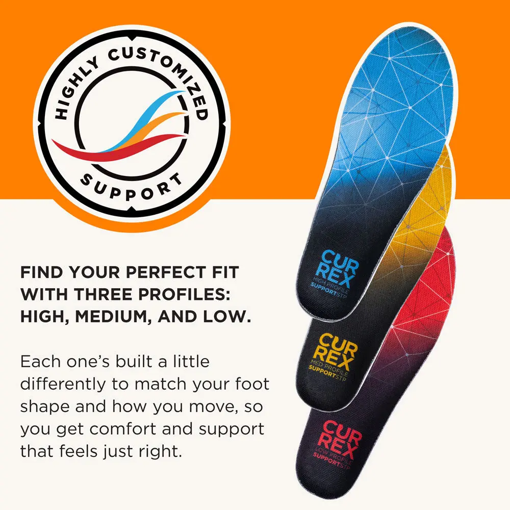 Currex® Supportstp™ Insoles | Stability, Support & Comfort Insoles For Walking Shoes 17