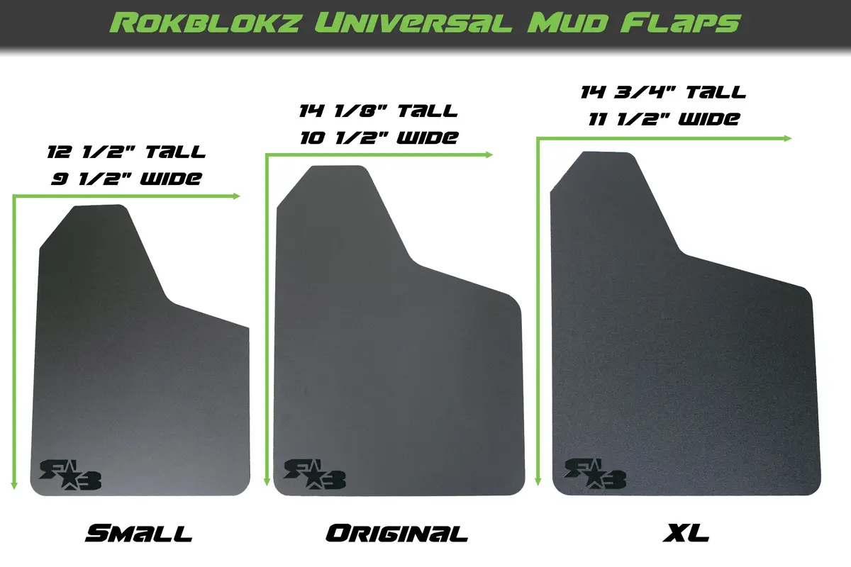 Rokblokz Universal Car Mud Flaps 1