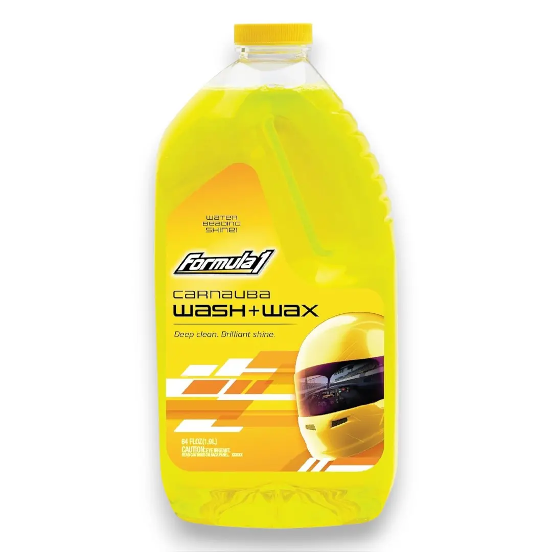 Formula 1 Carnauba Wash & Wax Shampoo (64Oz./ 1.9 Liter) 1
