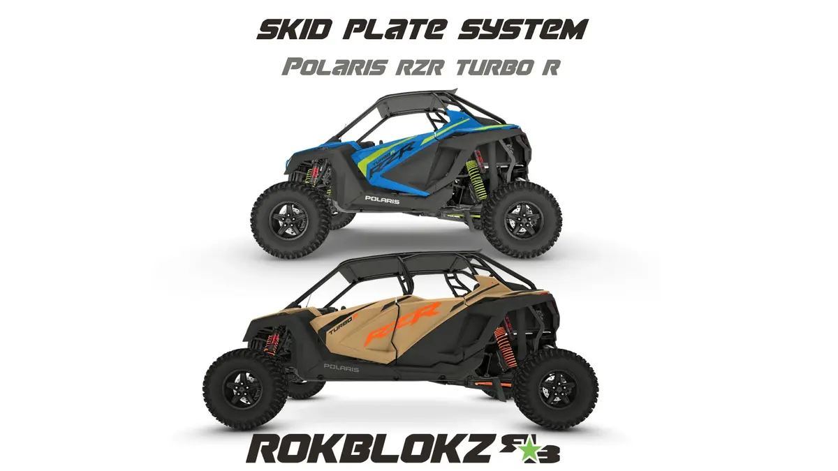 Rzr Turbo R 2022+ Ultimate Skid Plate 1