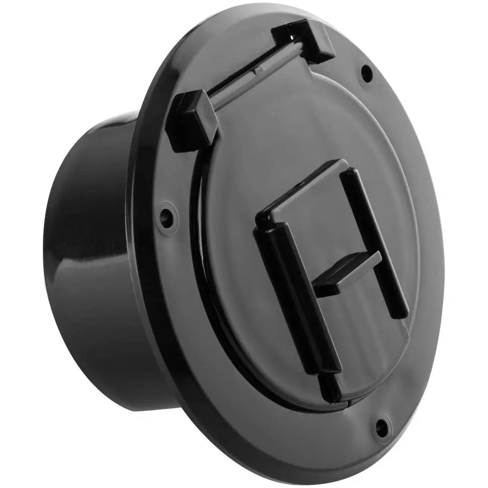Cubre Cable Eléctrico Redondo Rv De 10,16 Cm, 30 Amperios 1