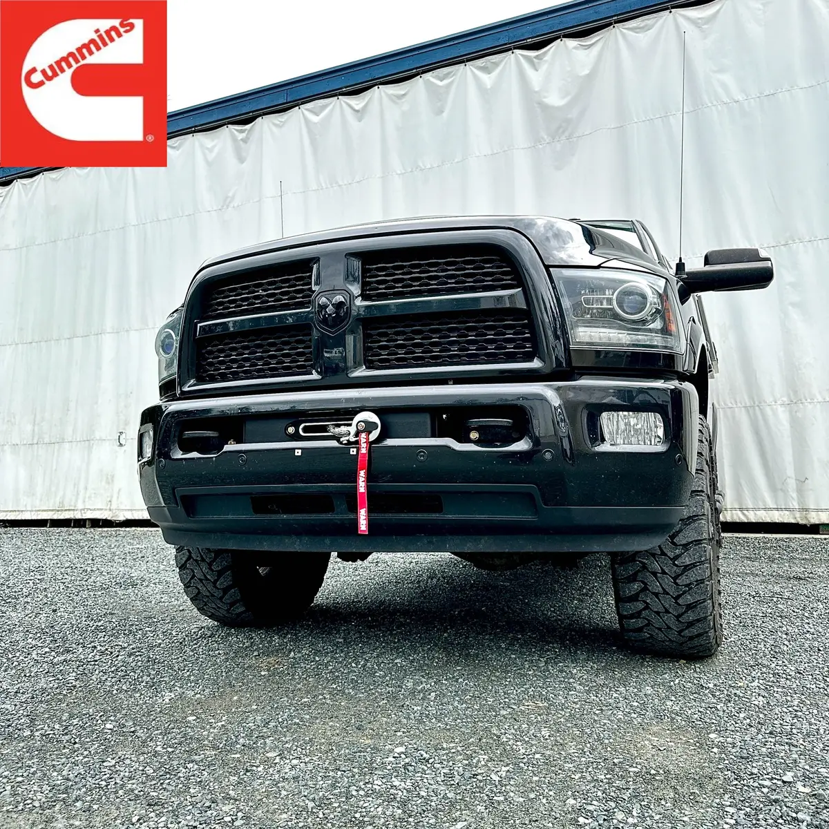 Hidden Winch Mount | 2013-2018 Ram 2500-3500 [6.7L Cummins] 1