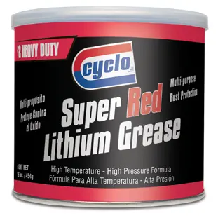 Cyclo Super Red Lithium Grease (16Oz./454G) 1