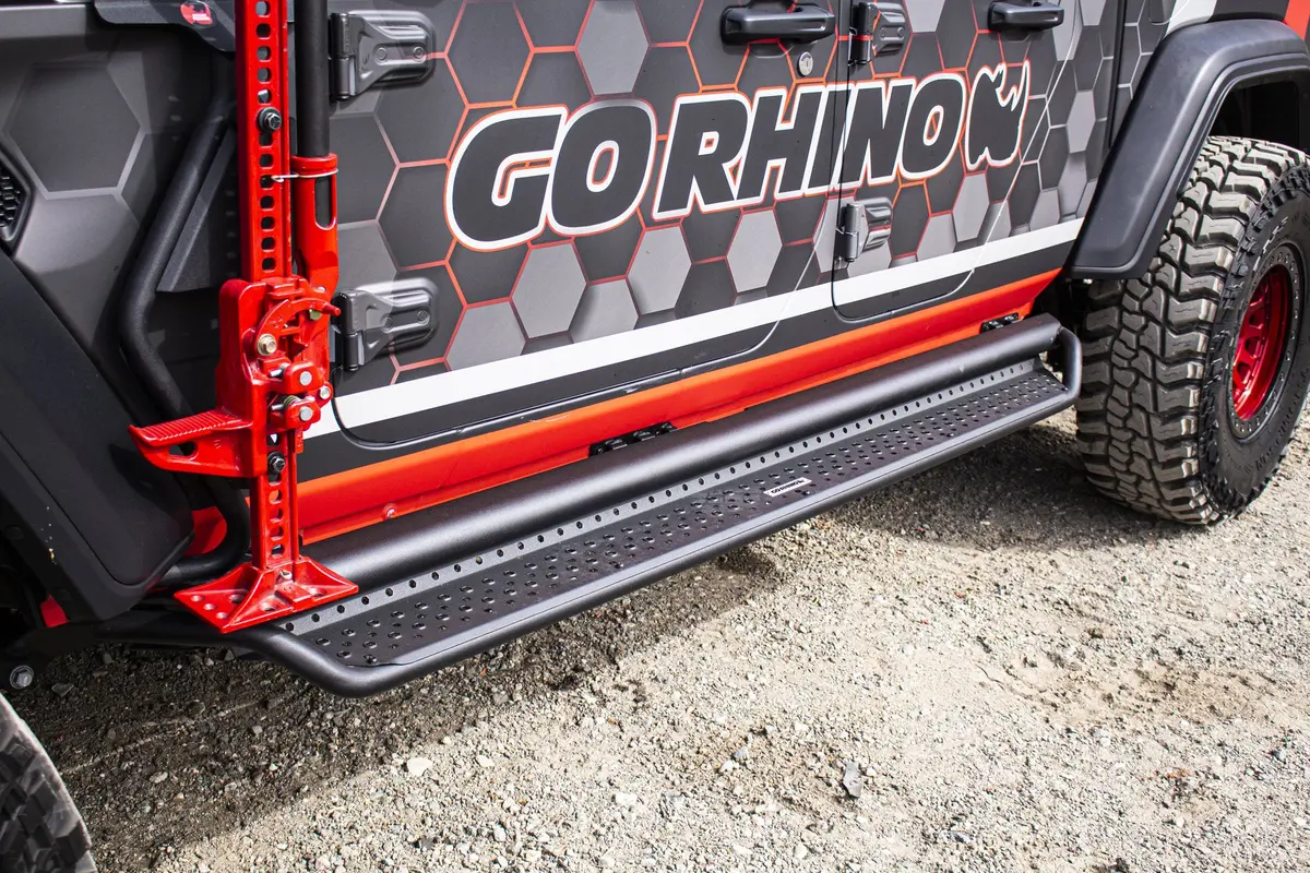 Go Rhino D14516t Dominator D1 Side Steps For 20-21 Jeep Gladiator Jt 1