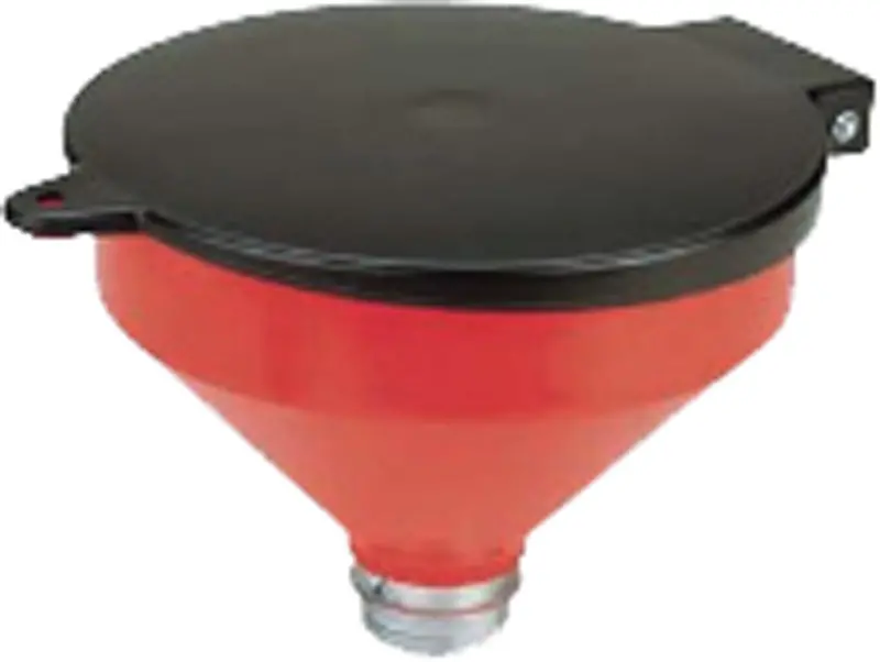 Drain Funnel With Lid, 10In. 1