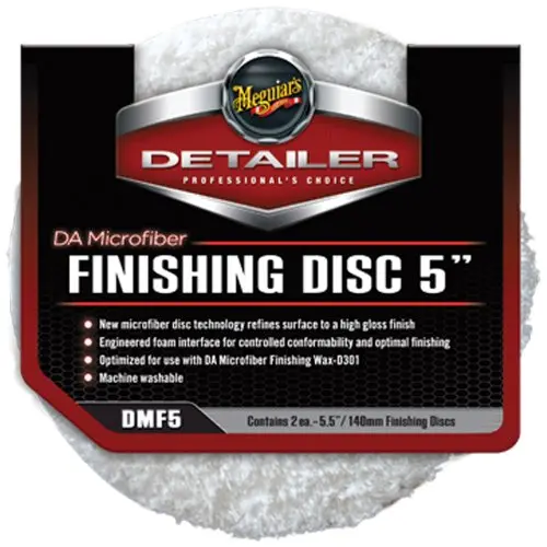 Meguiar's Da Microfiber Finishing Disc 5" ( 2-Pack) 1
