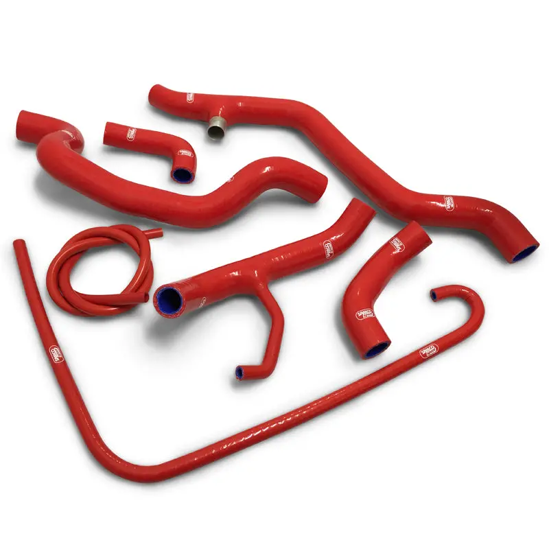 Ducati 1198 Race Thermo Bypass Kit 09-2011 Samco Sport Silicone Hose Kit & Stainless Hose Clips Duc-18 3