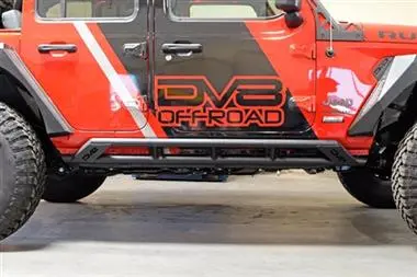 Dv8 Offroad Tubular Rock Slider With Plated End Caps - Srjl-03 1