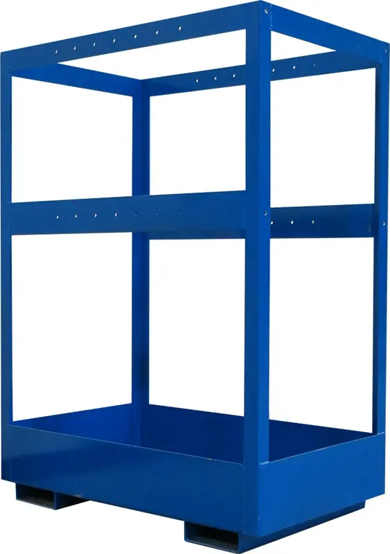 Steel Cage With Fork Pockets Fits 165 Gallon Roth Double Wall Tank 1