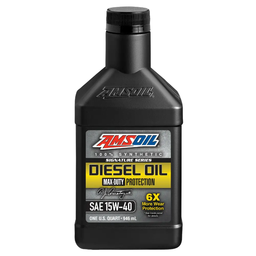 Amsoil Signature Max Duty Synthetic Diesel Oil 15W-40 (946Ml) 1