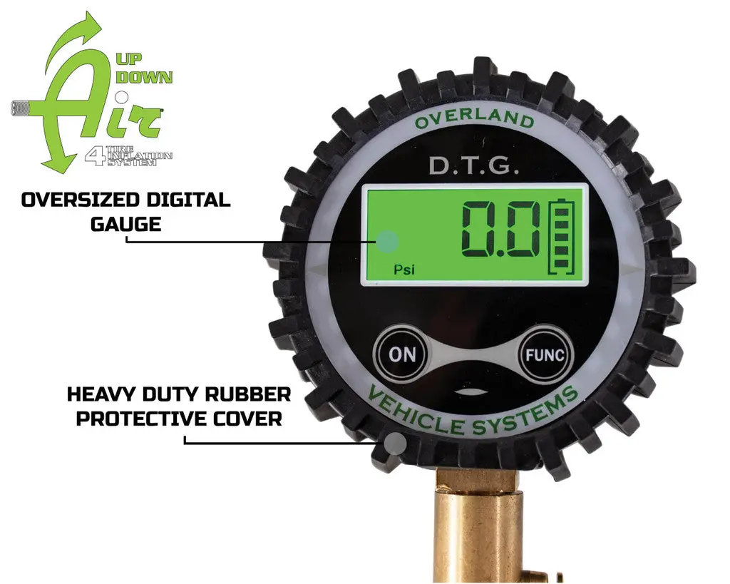 Digital Tire Gauge With Valve Kit & Storage Bag Universal 12010001 1