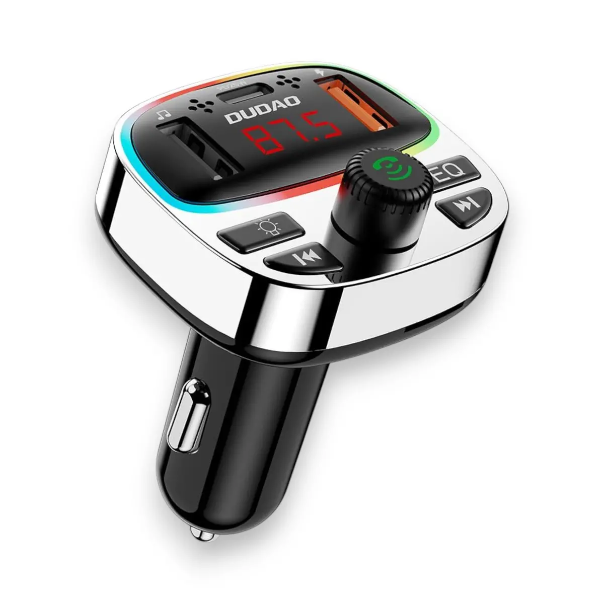 Dudao R2pro+ Bluetooth 5.3 Fm Transmitter Car Adapter 49W 1