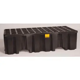 Eagle 1620Bnd 2 Drum Spill Containment Pallet - Black No Drain 1