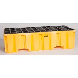 Eagle 1620Nd 2 Drum Spill Containment Pallet - Yellow No Drain 1