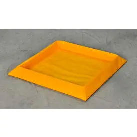 Eagle 1 Drum Spillnest™ Utility Tray T8101 Without Grate 32-1/4" X 32-1/4" X 3" -10 Gallon Cap 1