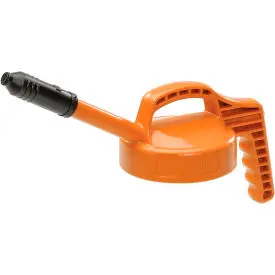 Oil Safe Stretch Spout Lid, Orange, 100306 1
