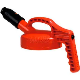 Oil Safe Stumpy Pour Spout Lid, Orange, 100506 1