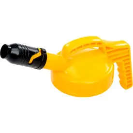Oil Safe Stumpy Pour Spout Lid, Yellow, 100509 1