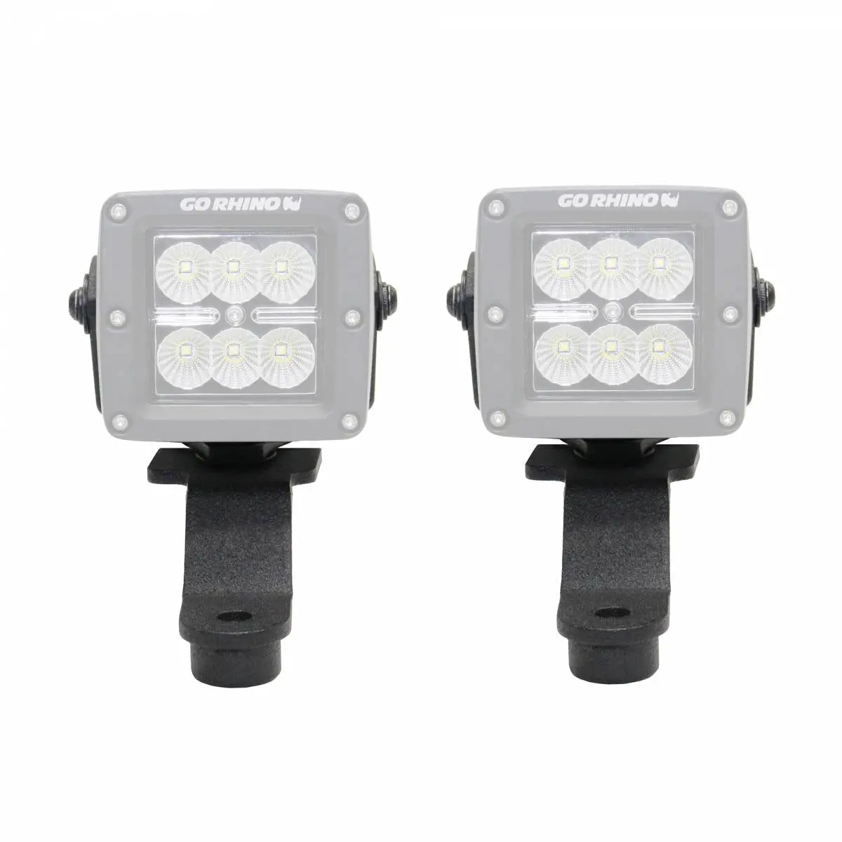 Windshield Cowl Light Mounts For Jeep Jl/Jt - 3X3 Cube 1
