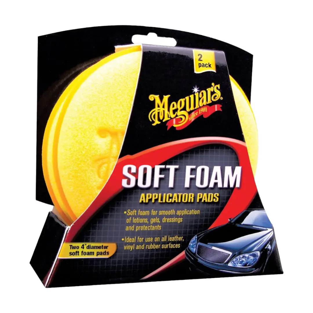 Meguiar's Foam Applicator Pad (Pack Of 2) 1