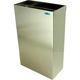 Frost Stainless Steel Wall Mount Trash Can, 11 Gallon 1